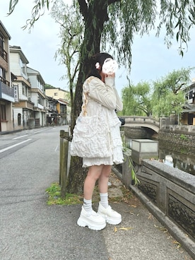 「Casselini（キャセリーニ）のアイテム」を使った、@ka1snさん（レディース・153cm）の夏コーディネート