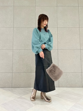 miho.kさん（レディース・158cm）の秋コーディネート