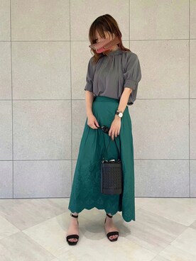 miho.kさん（レディース・158cm）の夏コーディネート