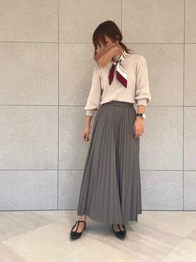 miho.kさん（レディース・158cm）の秋コーディネート