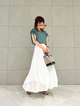 miho.kさん（レディース・158cm）の夏コーディネート