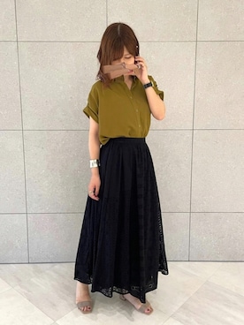 miho.kさん(レディース・158cm)の夏コーディネート