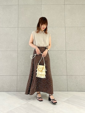 miho.kさん（レディース・158cm）の夏コーディネート