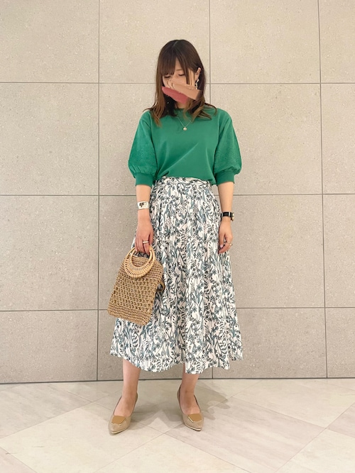 Te chichi サンステーションテラス岡山miho.kさんのスカートを使った  