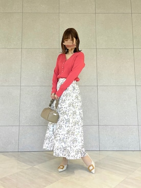 miho.kさん（レディース・158cm）の春コーディネート