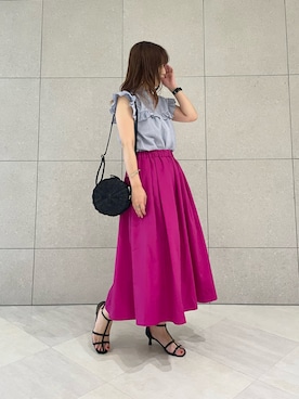 miho.kさん（レディース・158cm）の夏コーディネート