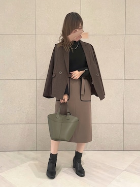 miho.kさん(レディース・158cm)の秋コーディネート