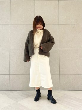 miho.kさん（レディース・158cm）の秋コーディネート