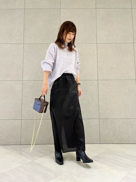 miho.kさん(レディース・158cm)の冬コーディネート