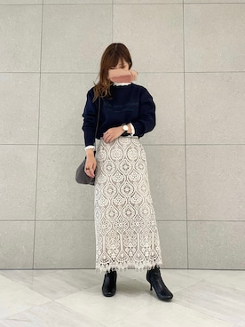 miho.kさん（レディース・158cm）の秋コーディネート