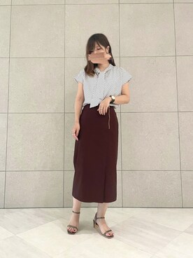 miho.kさん（レディース・158cm）の夏コーディネート