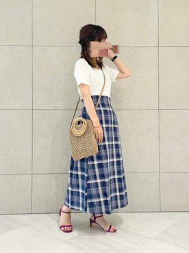 miho.kさん（レディース・158cm）の春コーディネート