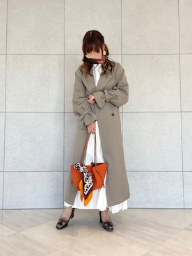 「Te chichi（テチチ）のアイテム（財布/小物）」を使った、miho.kさん（レディース・158cm）の秋コーディネート