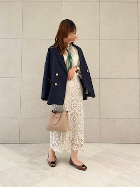 「アイテム（財布/小物）」を使った、miho.kさん（レディース・158cm）の秋コーディネート