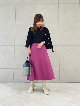 miho.kさん（レディース・158cm）の秋コーディネート