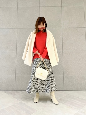 miho.kさん（レディース・158cm）の冬コーディネート