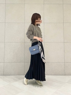 「Te chichi（テチチ）のアイテム（財布/小物）」を使った、miho.kさん（レディース・158cm）の秋コーディネート