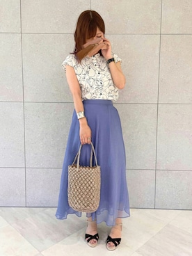 miho.kさん（レディース・158cm）の夏コーディネート