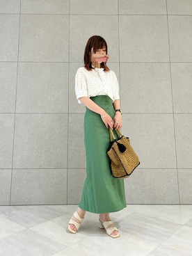 miho.kさん（レディース・158cm）の夏コーディネート