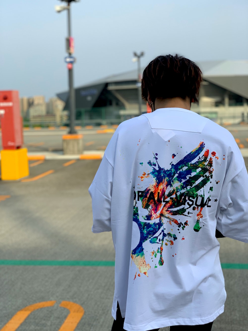 「大人カジュアル、夏コーデ、ゆるコーデ、初夏コーデ、ビッグシルエット、おしゃれさんと繋がりたい、いいね、save、フォローお願いします🤑、AVIREX、summer、ootd」｜「AVIREXの【AVIREX x A4A】AF Tシャツ / AF T-SHIRT / アヴィレックス / エーフォーエー（Tシャツ/カットソー、ホワイト系）」を使った、AOIさん（メンズ・173cm）の春コーディネートの1枚目の写真