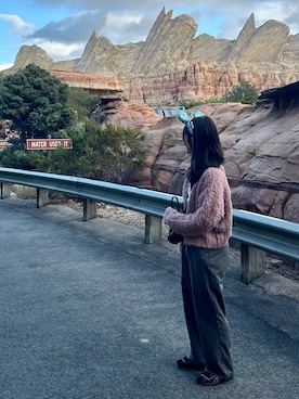 「アイテム（タンクトップ）」を使った、ぴぐー 𓃟さん（レディース・153cm）の秋コーディネート