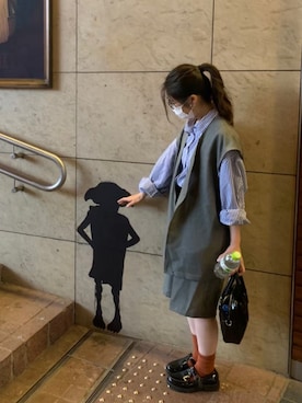 ぴぐー 𓃟さん（レディース・153cm）の春コーディネート