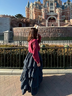 「dazzlin（ダズリン）のアイテム」を使った、ぴぐー 𓃟さん（レディース・153cm）の冬コーディネート