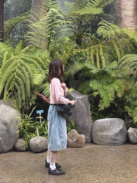 「アイテム（キャミソール）」を使った、ぴぐー 𓃟さん（レディース・153cm）の秋コーディネート