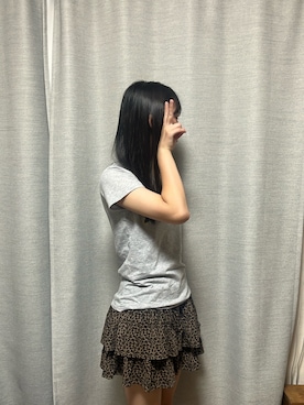 「WEGO（ウィゴー）のアイテム（スカート）」を使った、tomeさん（レディース・161cm）の夏コーディネート