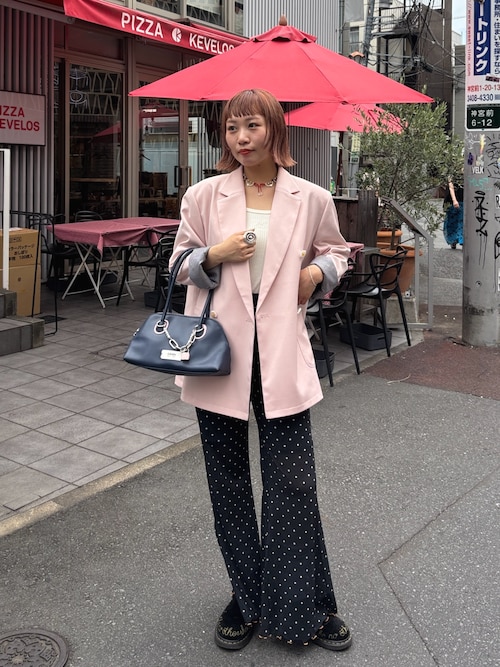 HELLO.SANFRANCISCO/ハローサンフランシスコ】ネーム刺繍マーガレット