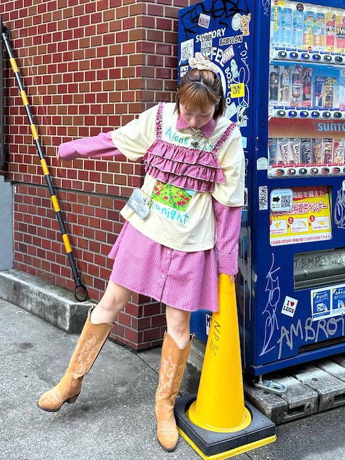 ナイトハウスプリントボックスTシャツ