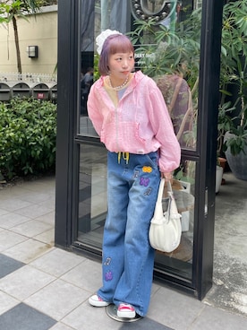「GRAIN（グレイン）のアイテム」を使った、みゆさん（レディース・164cm）の春コーディネート
