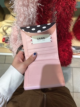 「アイテム（財布）」を使った、みゆさん（レディース・164cm）の秋コーディネート