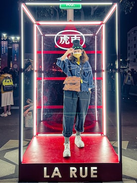 「CLOT（クロット）のアイテム」を使った、アイ♡Chin Pei Su  さん（レディース・167cm）の春コーディネート