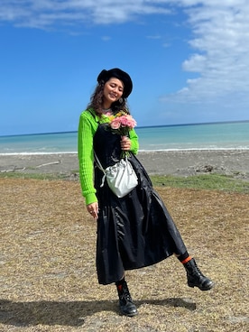 アイ♡Chin Pei Su  さんの「Dr.Martens / ドクターマーチン 1460 8EYEBOOT 8ホール ブーツ シューズ」を使ったコーディネート