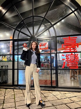 「UNITED ARROWS LTD. OUTLET（ユナイテッドアローズアウトレット）のアイテム」を使った、アイ♡Chin Pei Su  さん（レディース・167cm）の春コーディネート