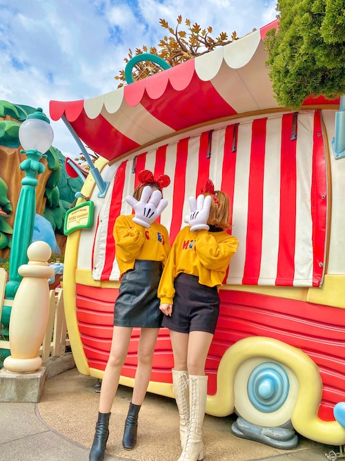 えりり Disney Series Created By Moussyのスウェットを使ったコーディネート Wear