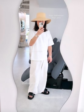 「アイテム（デニムパンツ）」を使った、中島 直樹さん（メンズ・170cm）の秋コーディネート