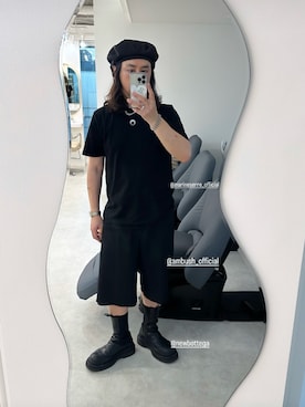 「アイテム（スラックス）」を使った、中島 直樹さん（メンズ・170cm・40代）の秋コーディネート