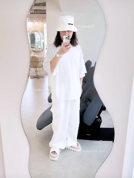 「アイテム（サンダル）」を使った、中島 直樹さん（メンズ・170cm・40代）の秋コーディネート