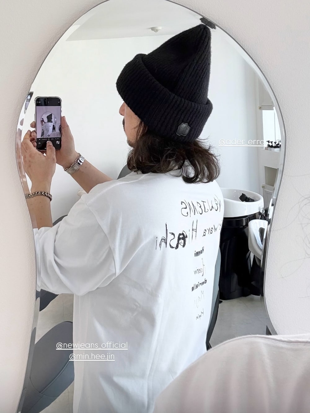 ADER errorのニットキャップ/ビーニーを使った人気ファッション