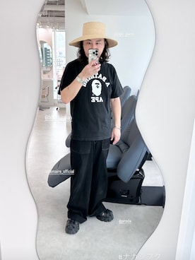 「アイテム（サンダル）」を使った、中島 直樹さん（メンズ・170cm・40代）の秋コーディネート