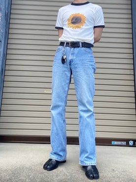 「タックイン」｜Reさん（メンズ・167cm）の春コーディネート