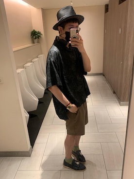 「BEAUTY&YOUTH UNITED ARROWS（ビューティーアンドユースユナイテッドアローズ）のアイテム」を使った、花mikiさん（メンズ・187cm）の夏コーディネート