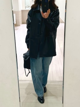 「plage（プラージュ）のアイテム」を使った、しずさん（レディース・156cm）の冬コーディネート