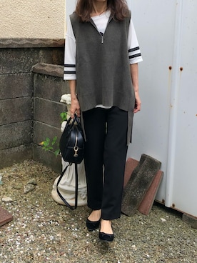 しずさん（レディース・156cm）の秋コーディネート