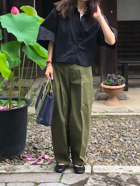 しずさん（レディース・156cm）の夏コーディネート