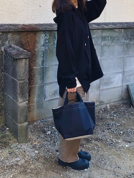 「SLOBE IENA（スローブイエナ）のアイテム」を使った、しずさん（レディース・156cm）の秋コーディネート