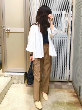 しずさん（レディース・156cm）の夏コーディネート