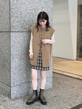 Miyukiさん（レディース・158cm）の秋コーディネート